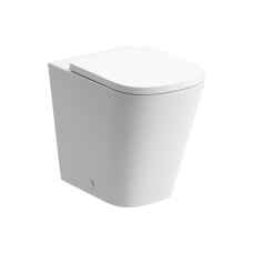 Wren Rimless Back To Wall Short Projection WC Pan with Soft Close Seat